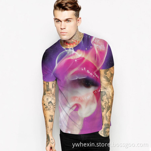 Drop Shipping Boys Hip Hop Pink T-shirt Fitness